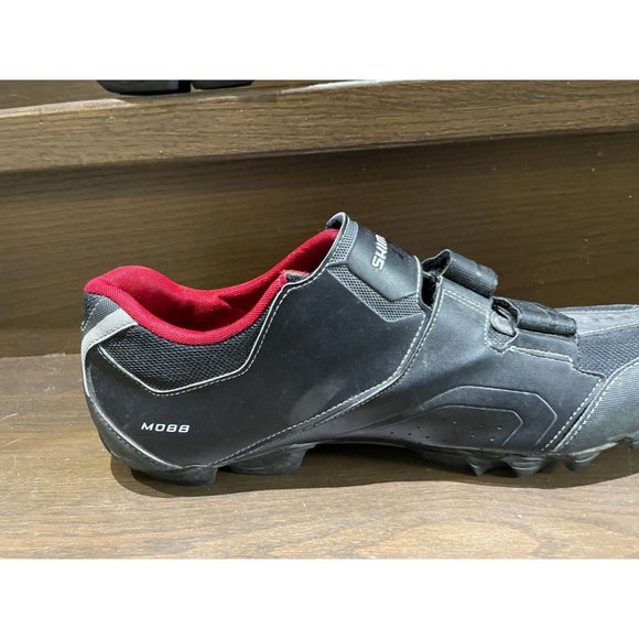 Shimano Cycling Shoes SH-MO88L Mountain Bike Trail Size US 14.2, EU 50 black red - Picture 6 of 16